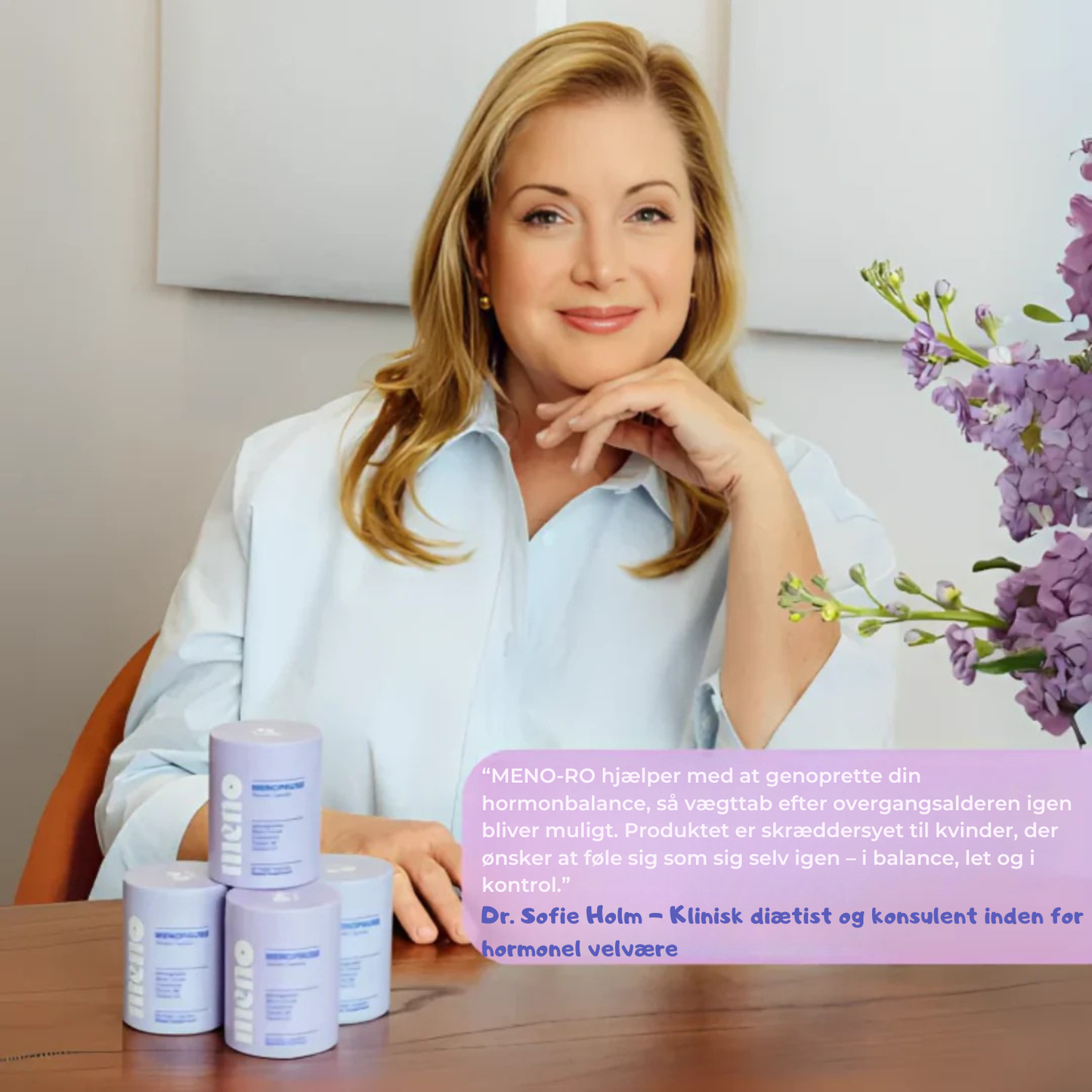 MENO-RO| Hormonel balance, helt enkelt.
