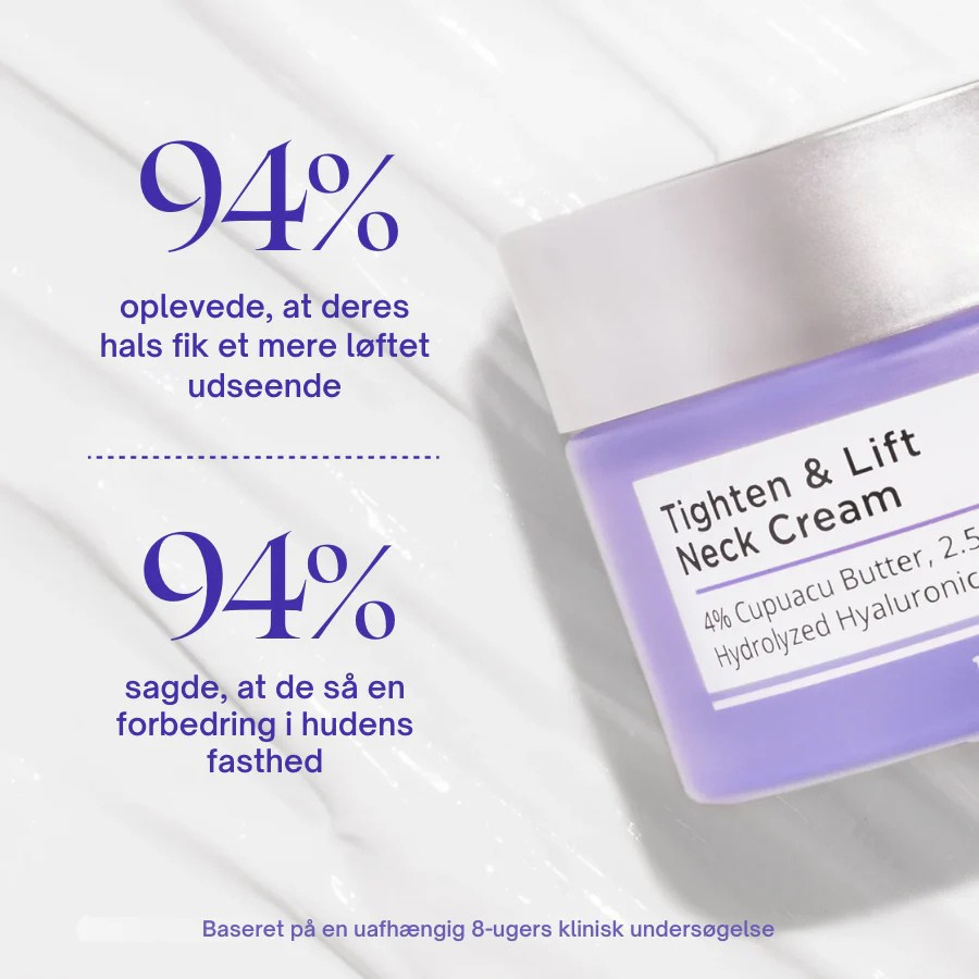 Firm & Lift Neck Cream - Avanceret opstrammende og løftende formel - Anti-aging hudpleje til halsen