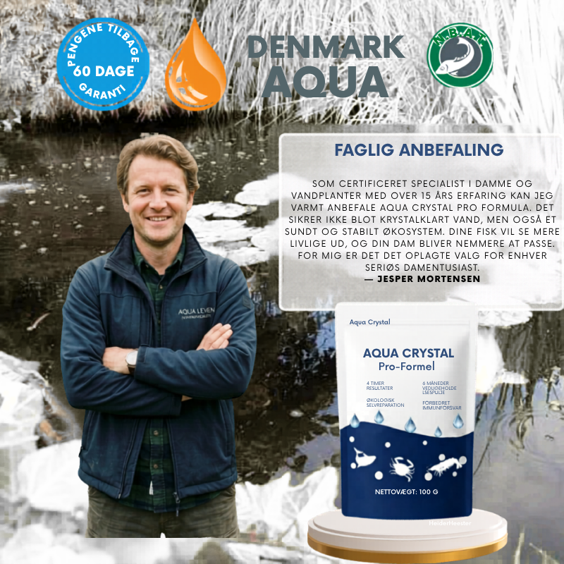 Aqua Crystal – Vandbehandling | Synligt klart vand på 24 timer!