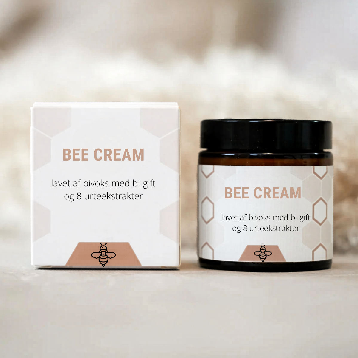 BEE CREAM -  et naturligt alternativ til ledsmertelindring, muskelafspænding og anti-aging hudpleje