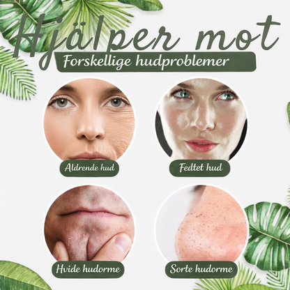 NaturaNord Cream - Naturlig ansigtsrens med grøn te-ekstrakter, der genopbygger huden, modvirker aldring og giver en sund glød