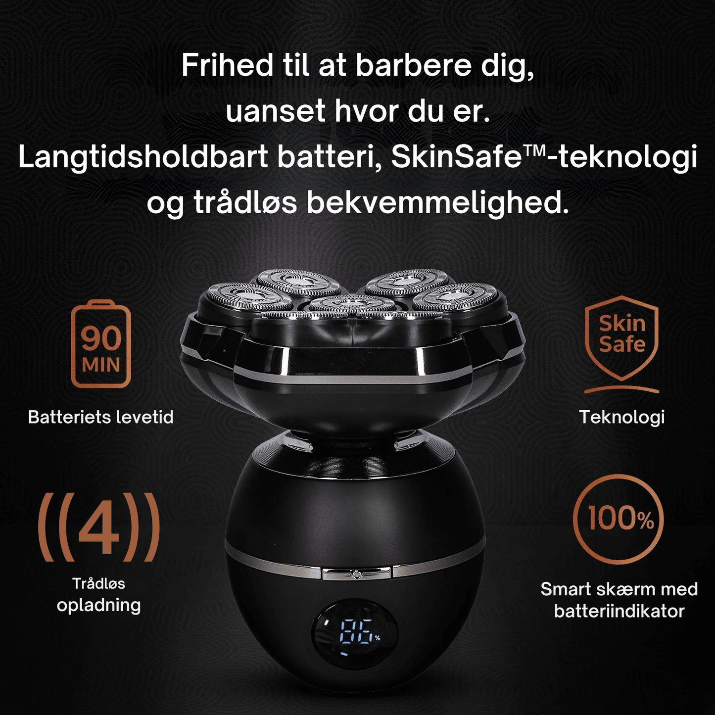 GLYD PRO er ikke bare en barbermaskine; den er en opgradering af din morgenrutine. Fjern stubbe, undgå snitsår, og få mere tid til dig selv.