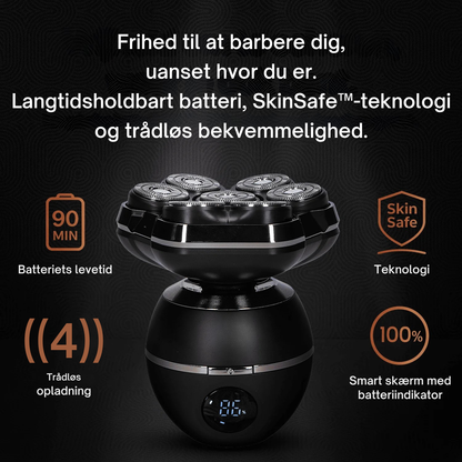GLYD PRO er ikke bare en barbermaskine; den er en opgradering af din morgenrutine. Fjern stubbe, undgå snitsår, og få mere tid til dig selv.