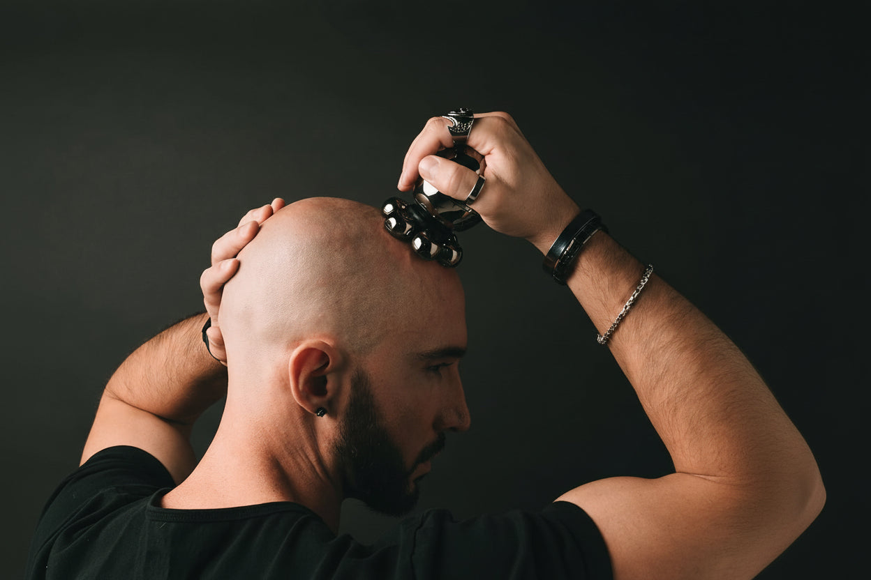 GLYD PRO er ikke bare en barbermaskine; den er en opgradering af din morgenrutine. Fjern stubbe, undgå snitsår, og få mere tid til dig selv.