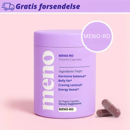 MENO-RO|  Hormonel balance, helt enkelt.