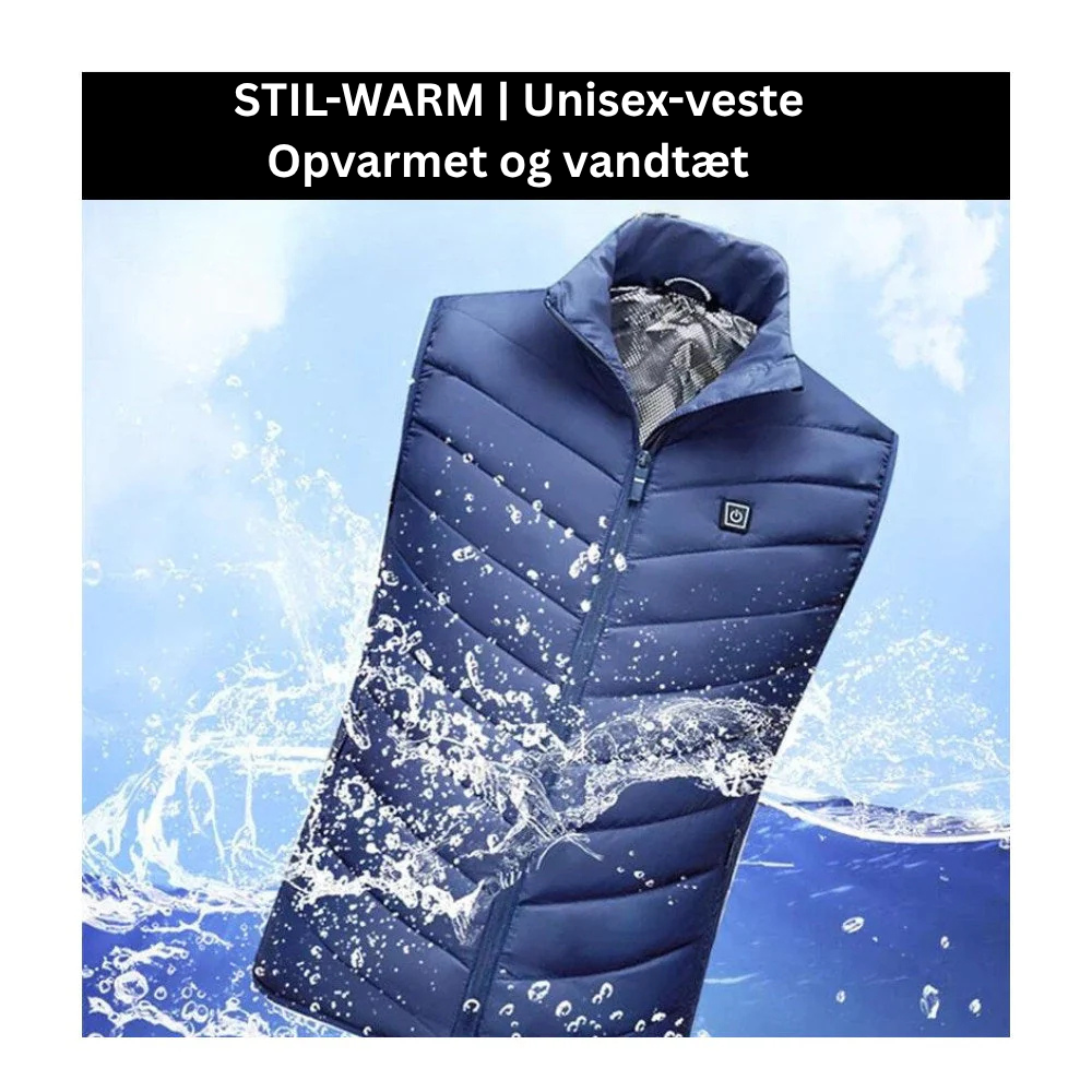 STIL-WARM | Unisex-vest: Opvarmet og vandtæt