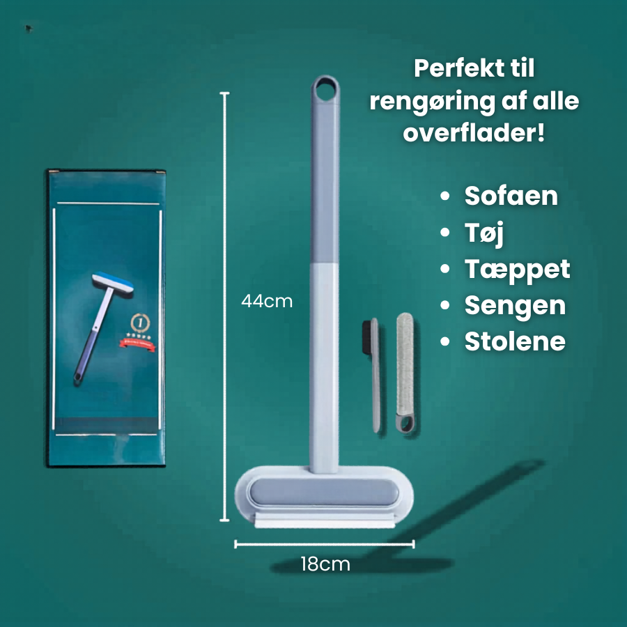 Smart Rens - 4-i-1 Multifunktionel Pelsborttager til Hjem, Bil og Tekstiler