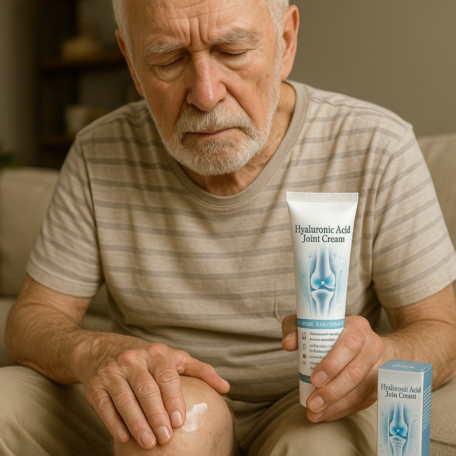 Joint Cream - Hurtigtvirkende creme mod ledsmerter og stivhed i knæ, hofter og skuldre. Gendan smidige bevægelser og mindsk ledbetændelse på naturlig vis