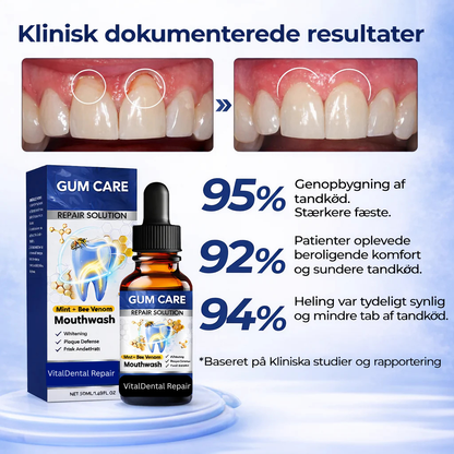 VitalDental Repair - Mundskyl til bekæmpelse af plak, heling af tandkød og tandblegning