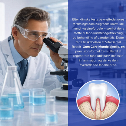 VitalDental Repair - Mundskyl til bekæmpelse af plak, heling af tandkød og tandblegning