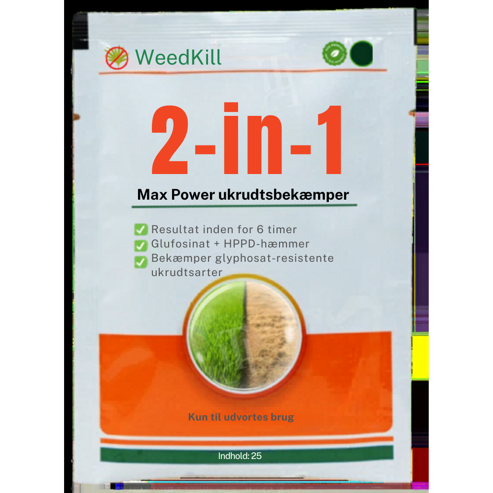 WeedKill - Effektiv ukrudtsbekæmpelse, der virker helt ned til roden, til haver og indkørsler