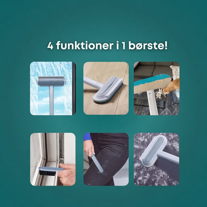 Smart Rens - 4-i-1 Multifunktionel Pelsborttager til Hjem, Bil og Tekstiler