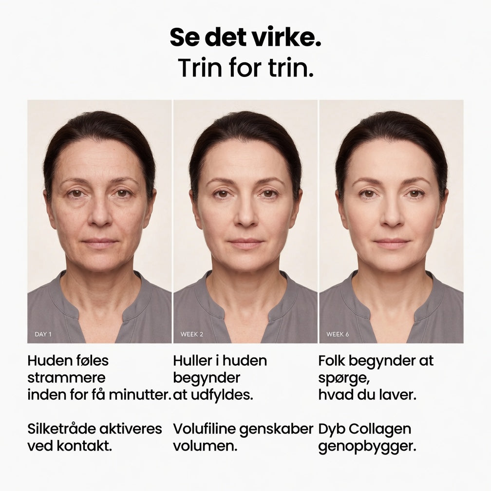 Golden Collagen Silk Ampoule - Koreansk ansigtsløftningsserum for en tidløs glød