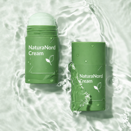 NaturaNord Cream - Naturlig ansigtsrens med grøn te-ekstrakter, der genopbygger huden, modvirker aldring og giver en sund glød